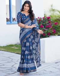 Batik Printed Sarees